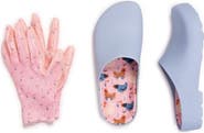 MUK LUKS Garden Clog and Glove Set