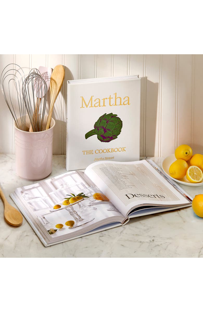 Graphic Image Martha The Cookbook By Martha Stewart Leather Edition, Alternate, color, Cloud