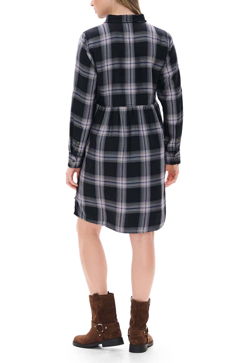 Cara Shirt Dress, Alternate, color, CAVIAR