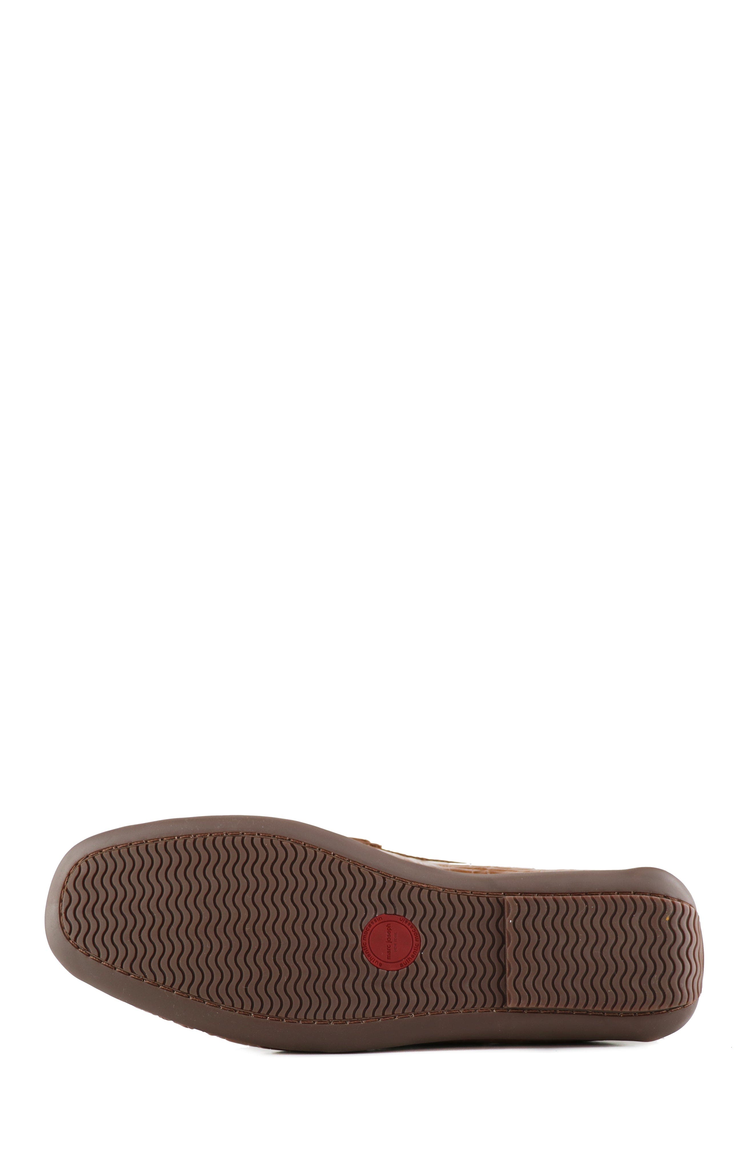 Park Ave 2 Leather Buckle Loafer, Alternate, color, Cognac Croco