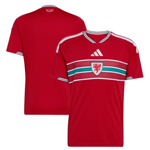 Men's adidas  Red Wales National Team FIFA x World Cup 2026 Home Replica Jersey