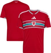 adidas Men's adidas  Red Wales National Team FIFA x World Cup 2026 Home Replica Jersey