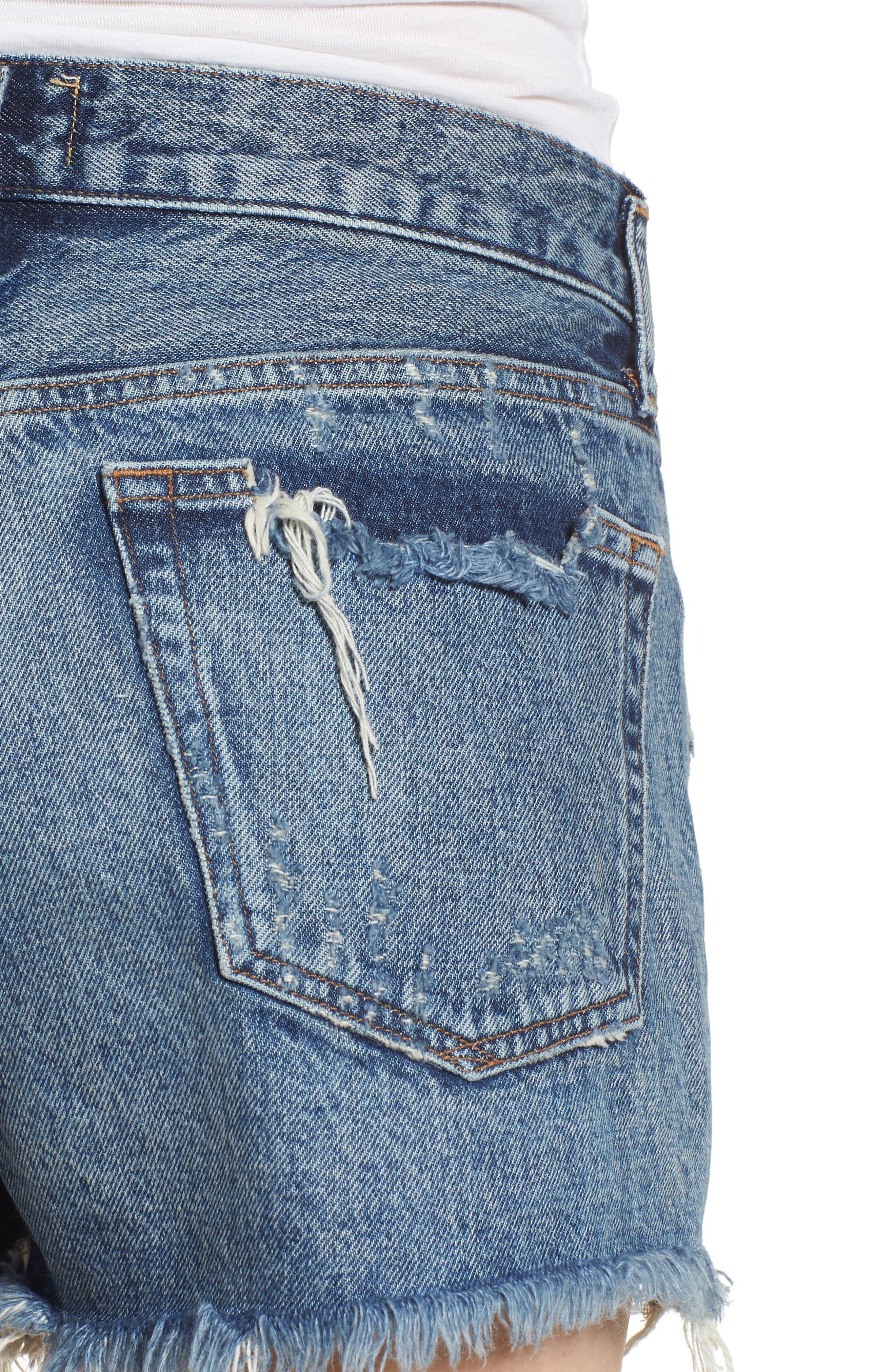 AGOLDE Parker Distressed Denim Shorts (Women) | Nordstromrack