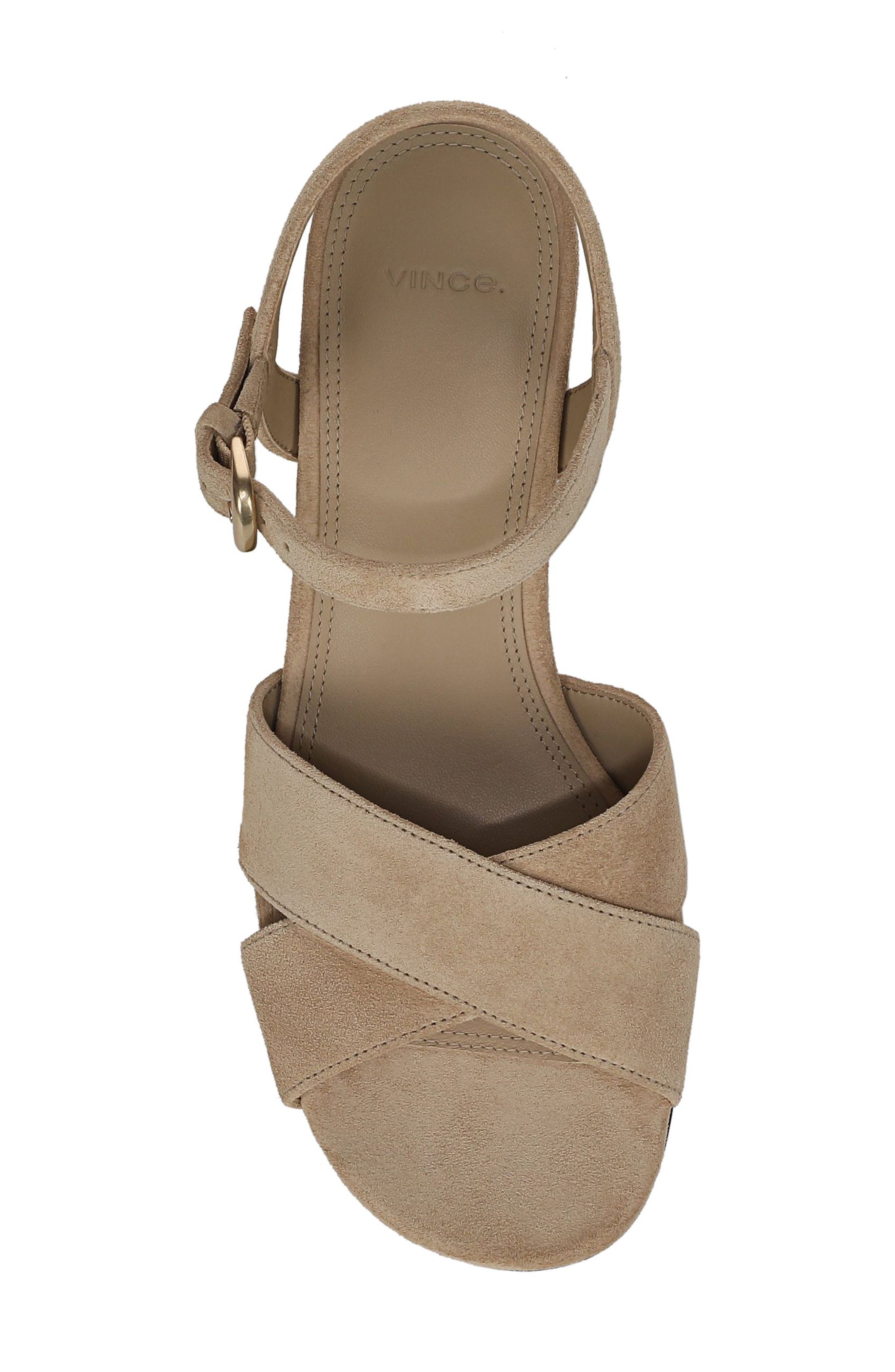 Ericka Ankle Strap Platform Sandal, Alternate, color, TUSCAN SAND