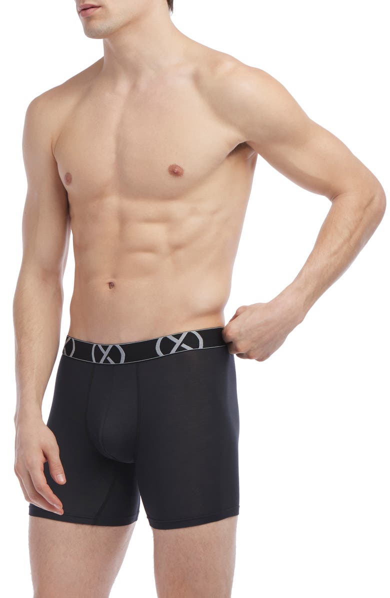 2(x)ist 4-Pack Boxer Briefs, Alternate, color, 4Pk Black
