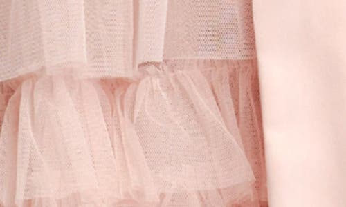 Rya Collection Froufrou Tulle Robe In Blush