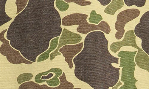 Carhartt Work In Progress Camo Duck Cotton Canvas Button-up Shirt In Multi