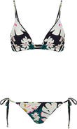 Maaji Floral Dream Shinning Reversible Bikini Bottoms
