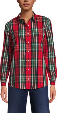 Lands' End No Iron Supima Cotton Long Sleeve Shirt
