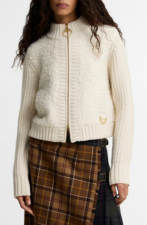 Hazelwood Knitted Zip Cardigan