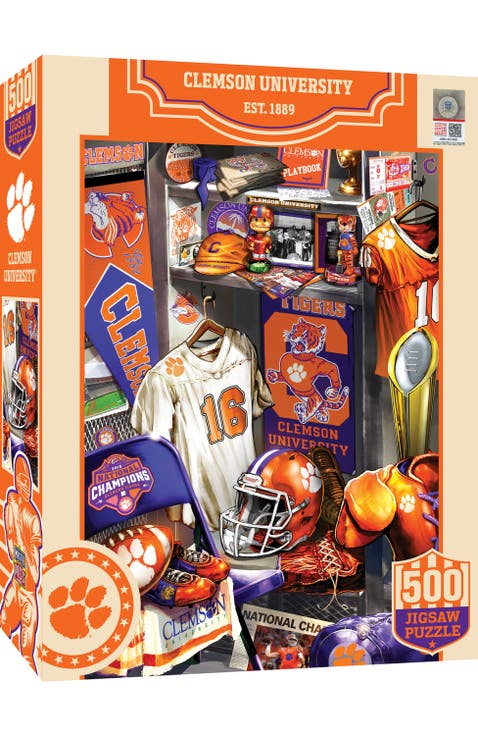 Clemson Tigers Locker Room 500pc Puzzle