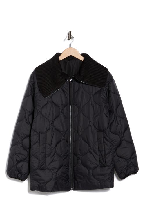 Lucky Brand Reversible Quilted Jacket In Black