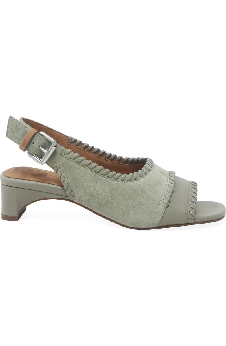 Gentle Souls Samarra Slingback Sandal, Alternate, color, Silver Sage Suede
