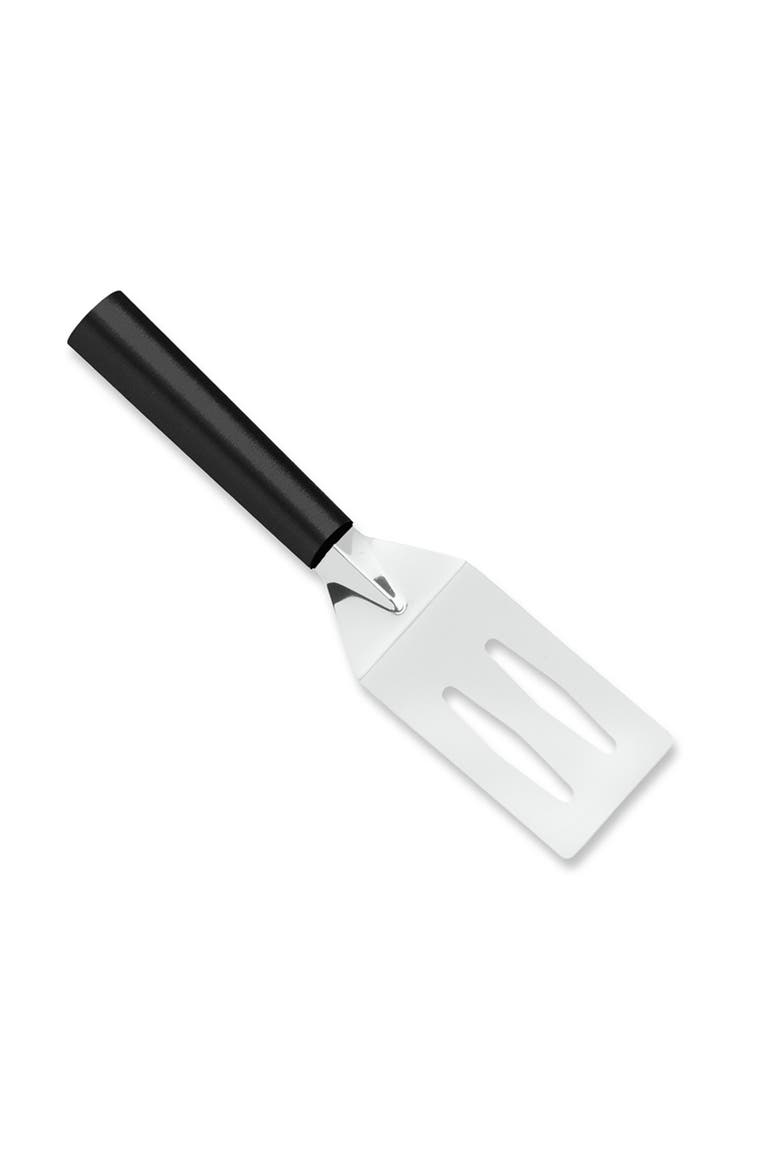 Cutlery 3.375-Inch Slotted Turner Spatula, Main, color, Black