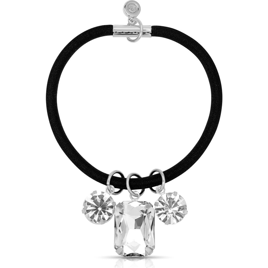 Ettika Crystal Dangle Hair Tie