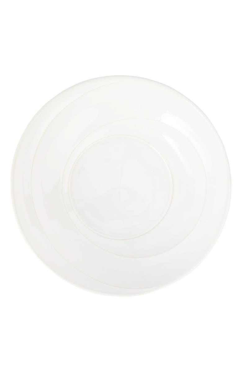 VIETRI Luna Shallow Serving Bowl, Main, color, White