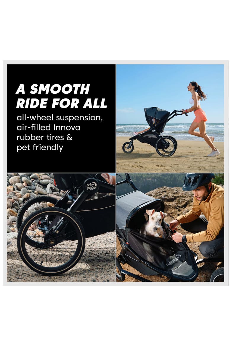 city prix™ Convertible Jogging Stroller, Alternate, color, ECO BLACK