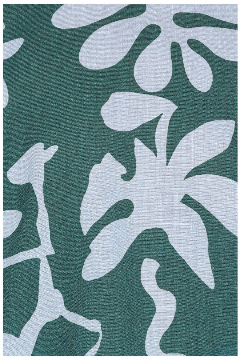 Gaia Shorts Set, Alternate, color, BLUE LEAF