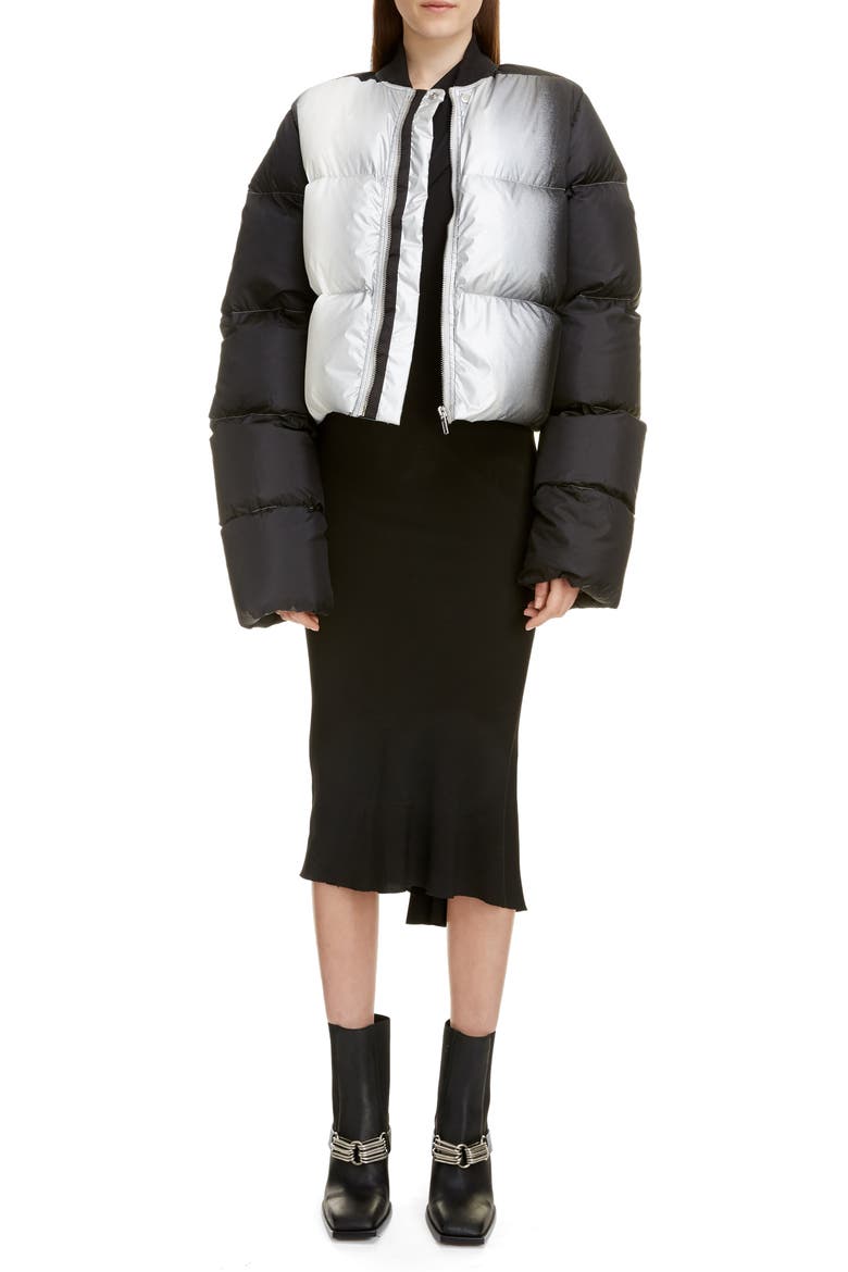Down Puffer Jacket, Alternate, color, MULTI