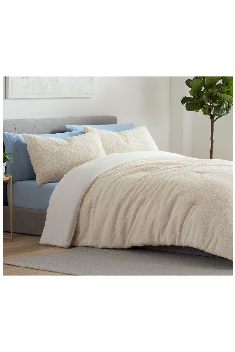 Cloud Warm Comforter Set, Alternate, color, CREAM