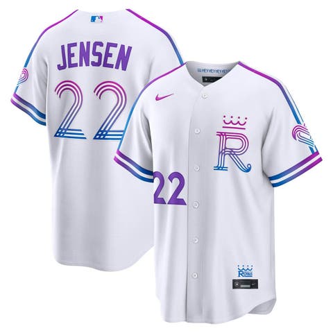 Men's Nike Carter Jensen White Kansas City Royals 2026 City Connect Stadium Jersey