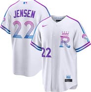 Nike Men's Nike Carter Jensen White Kansas City Royals 2026 City Connect Stadium Jersey