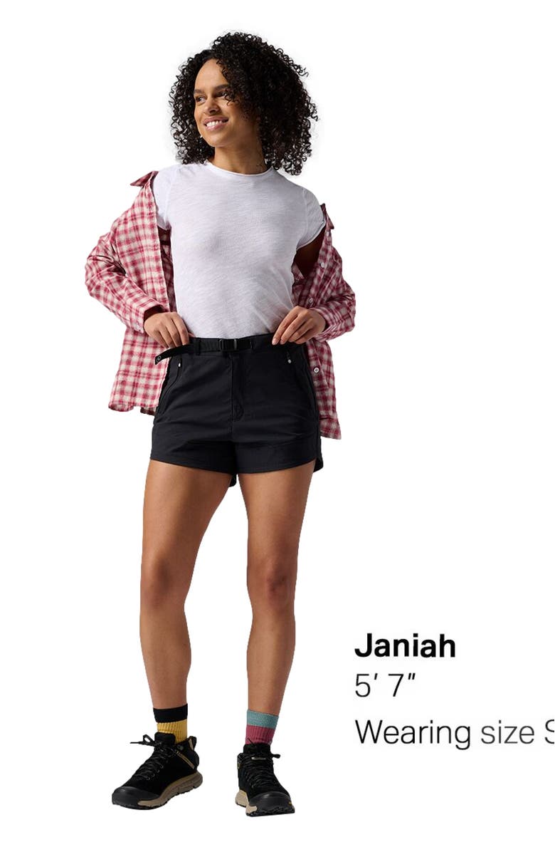 Backcountry Wasatch Ripstop 3.5In Short - Women's, Alternate, color, Black