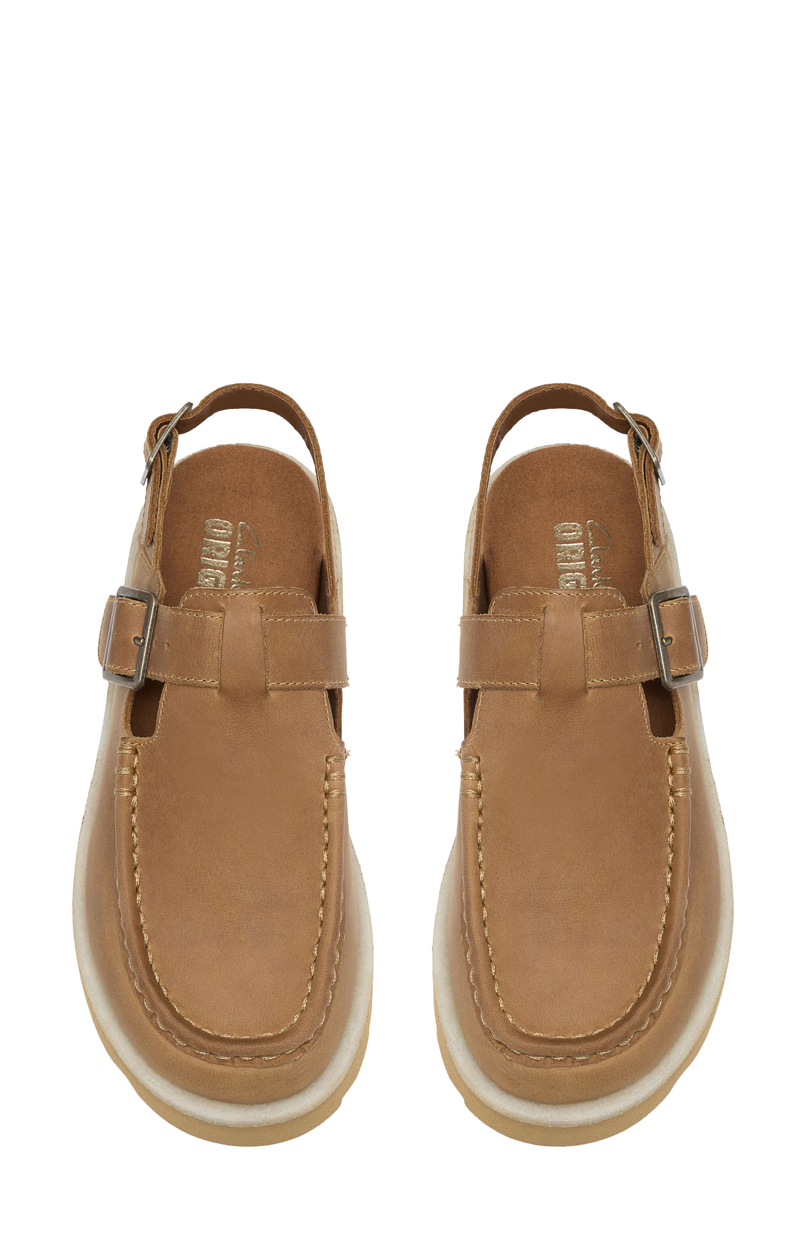 Meare Easy Sandal, Alternate, color, TAN LEATHE