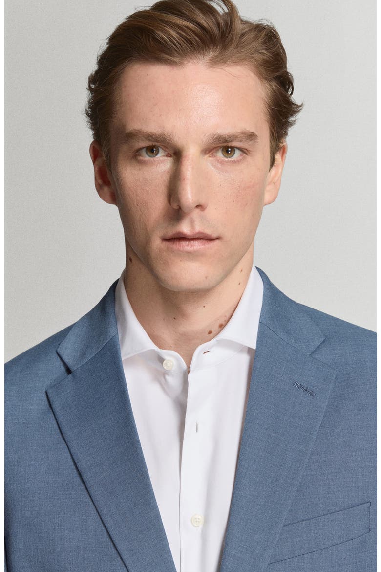 Milan Slim Fit Suit Jacket, Alternate, color, INDIGO BLUE