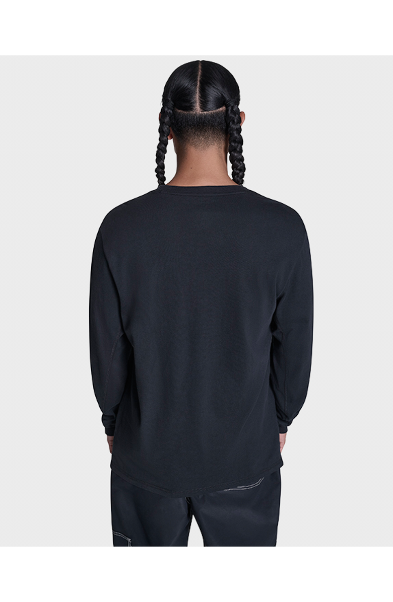 Converse Cons Long Sleeve Tee, Alternate, color, Converse Black