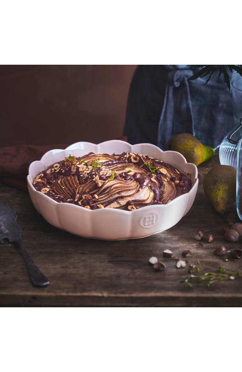 Emile Henry Madeleine Round Cake Dish, Alternate, color, Rose