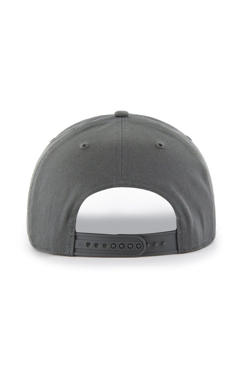 '47 Men's '47 Charcoal Vegas Golden Knights Marquee Hitch Snapback Hat, Alternate, color, Charcoal