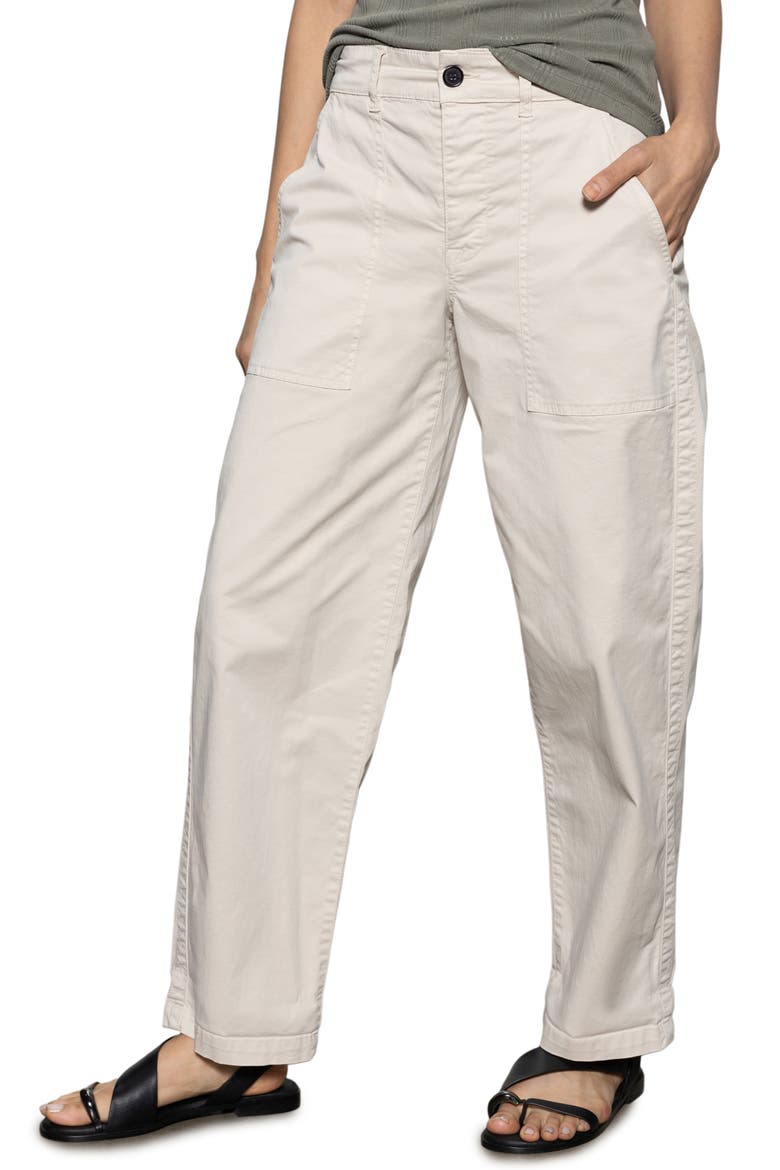 Cruiser Stretch Cotton Barrel Chinos, Alternate, color, LIGHT OAT