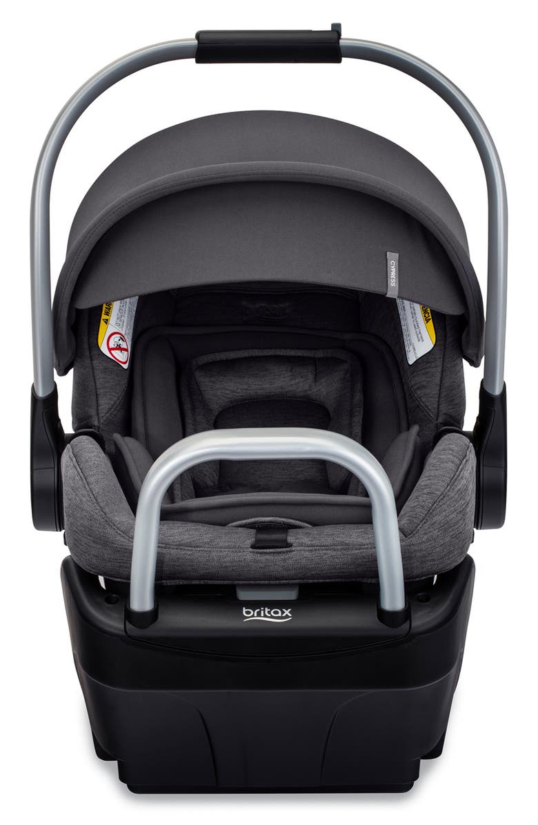 Britax Cypress<sup>®</sup> Infant Car Seat & Alpine<sup>®</sup> Base, Alternate, color, Ponte Stone