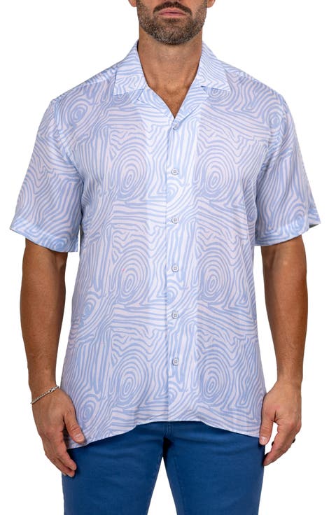Short Sleeve Button Front Shirt