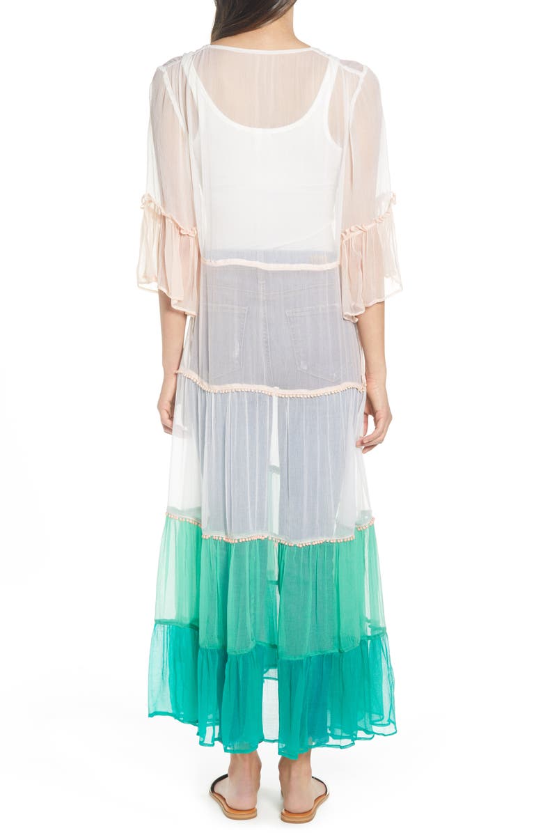 New Friends Colony Amalfi Sheer Duster, Alternate, color, 
