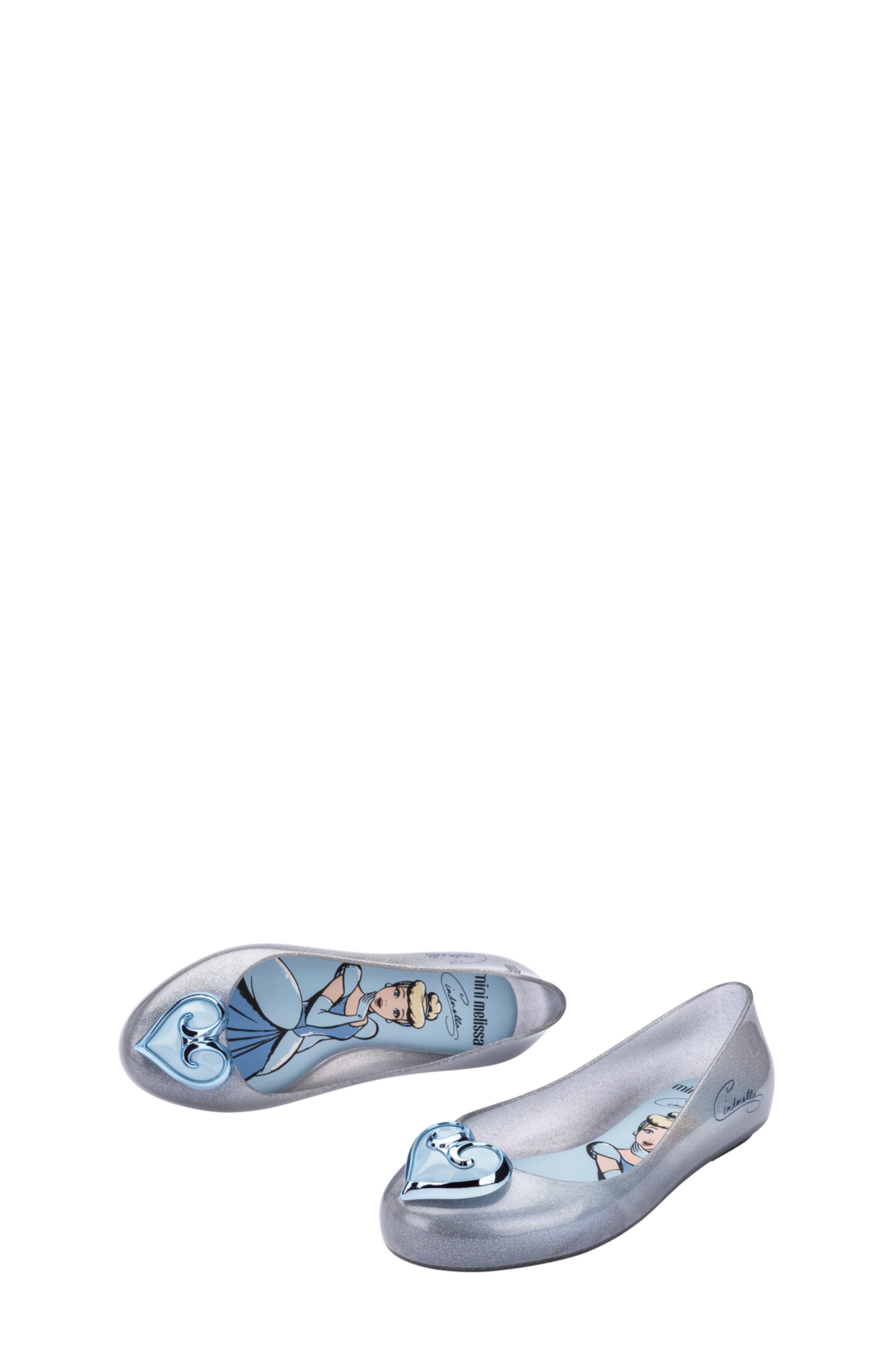 Melissa Mini Melissa Sweet Love Disney Princess Flat, Alternate, color, 