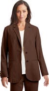 Jessica London Linen Blazer