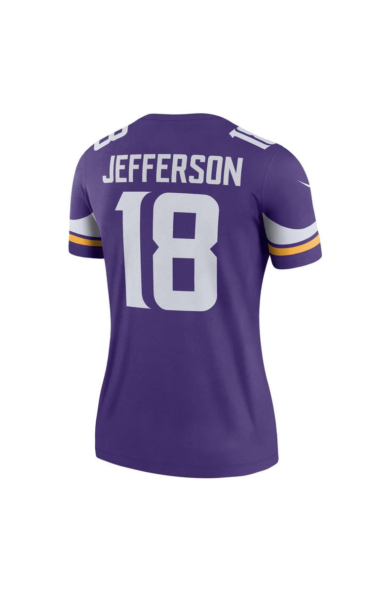 Nike Women's Nike Justin Jefferson Purple Minnesota Vikings Legend Jersey, Alternate, color, Purple