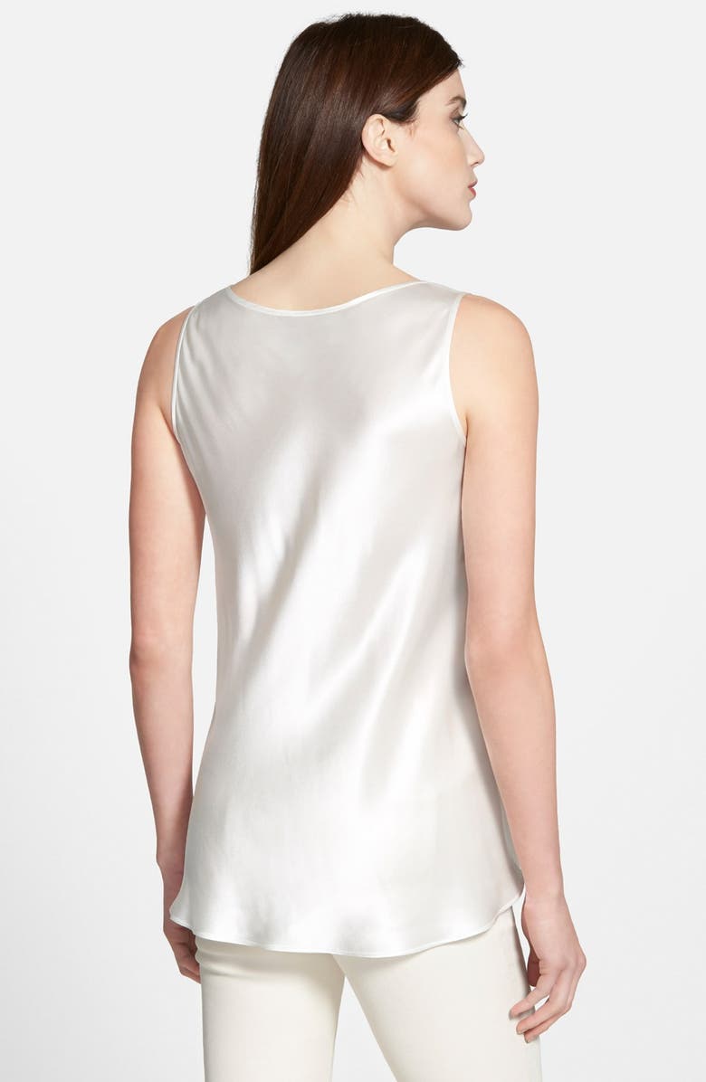 Lafayette 148 New York 'Blane' Silk Tank, Alternate, color,
