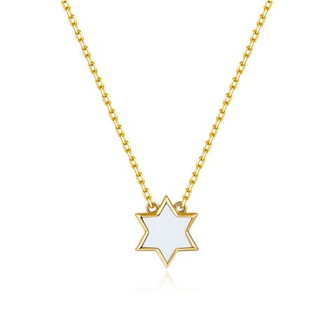 Petit Star of David Necklace