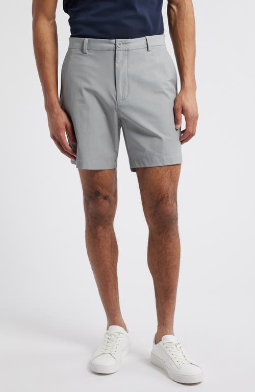 Vineyard Vines On-the-go Water Repellent Shorts In Ultimate Gray