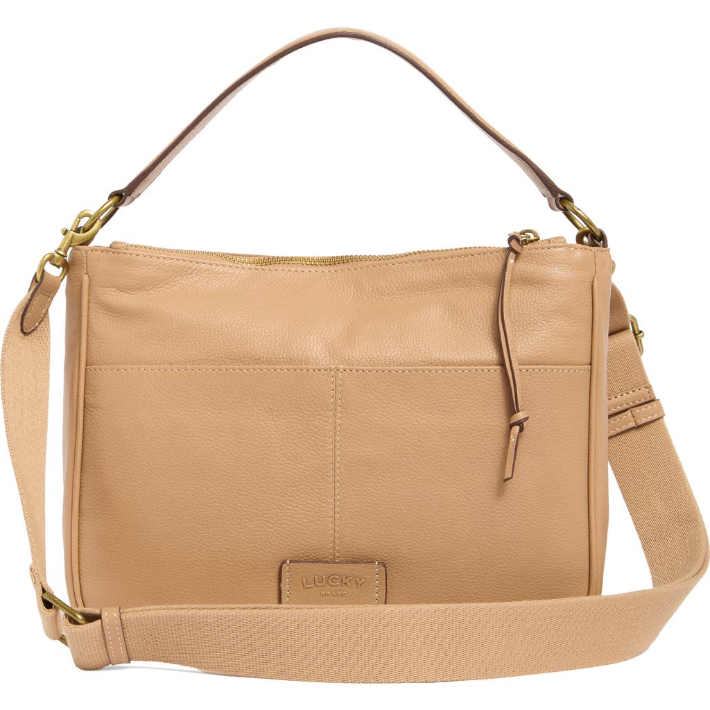Shop Lucky Brand Clay Leather Shoulder Bag