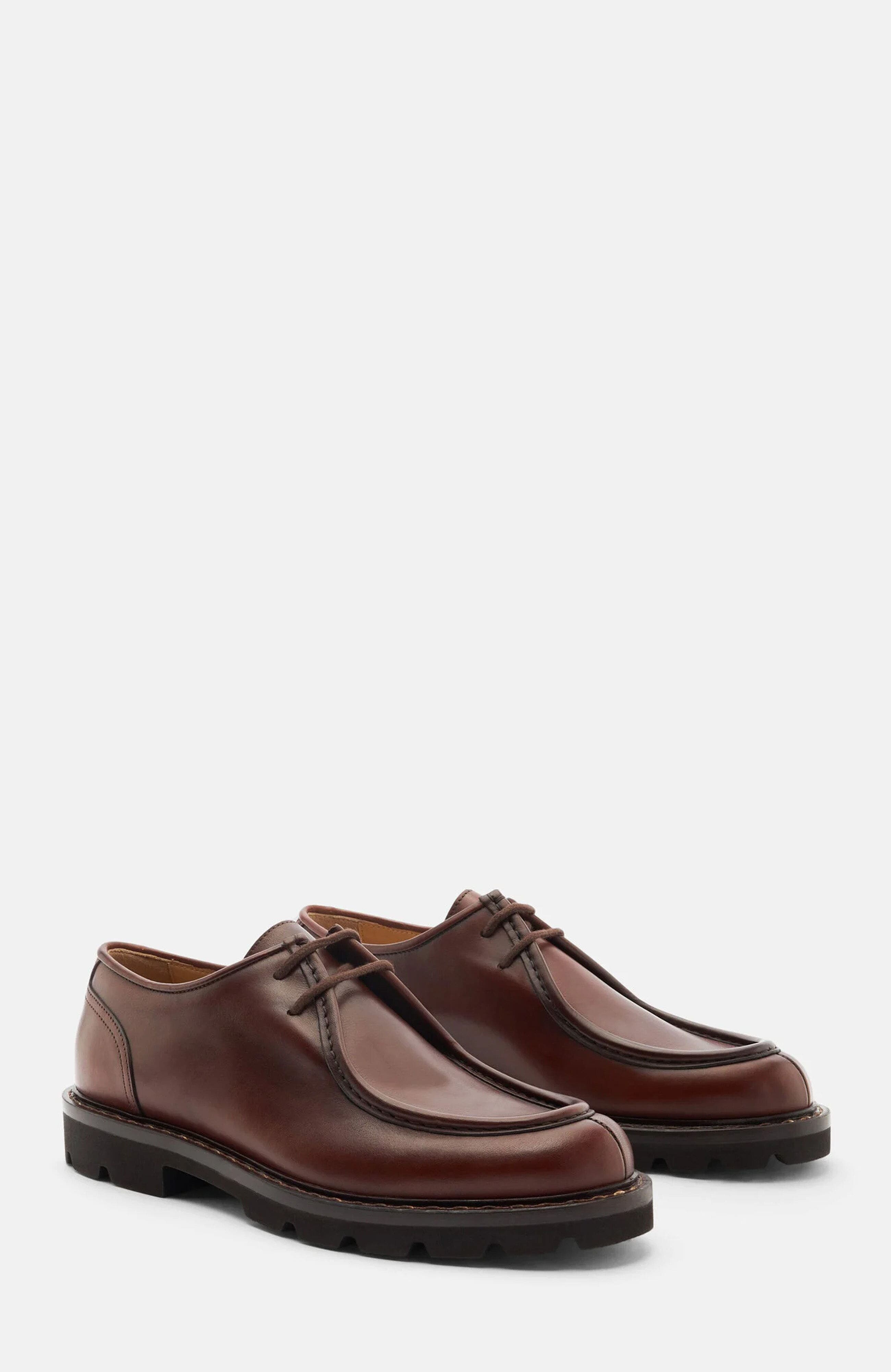 Damiano Derbies, Main, color, Burgundy - Calf