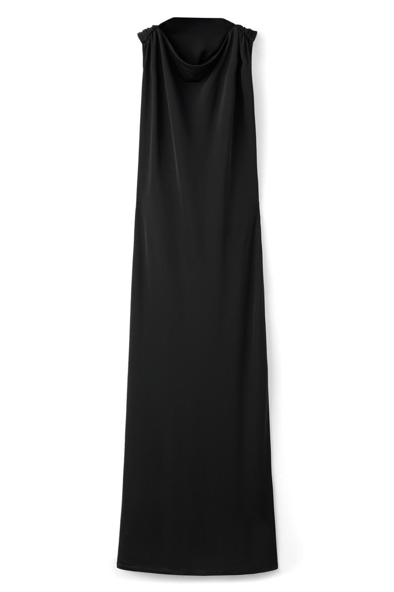Xjuliete Racerback Maxi Dress, Main, color, BLACK