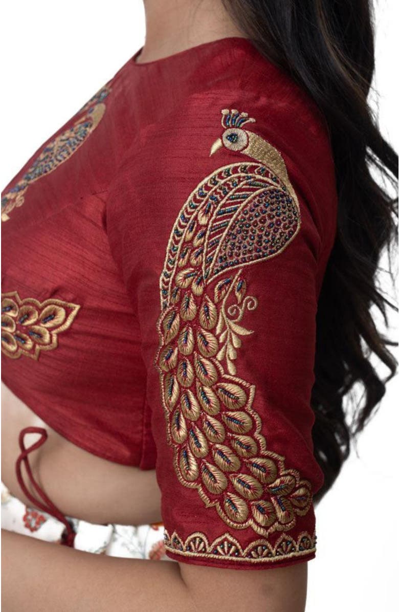 RAAS Milani Kalamkari Print Lehenga Choli Set, Alternate, color, 