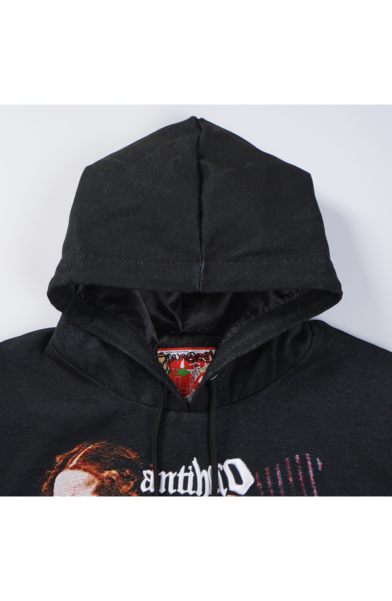 VERYRARE Antihero Judith Hoodie, Alternate, color, Black