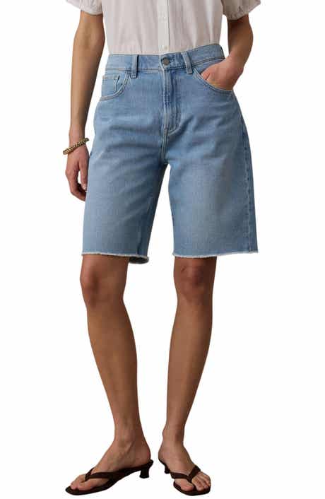 Boyfriend Cutoff Denim Shorts
