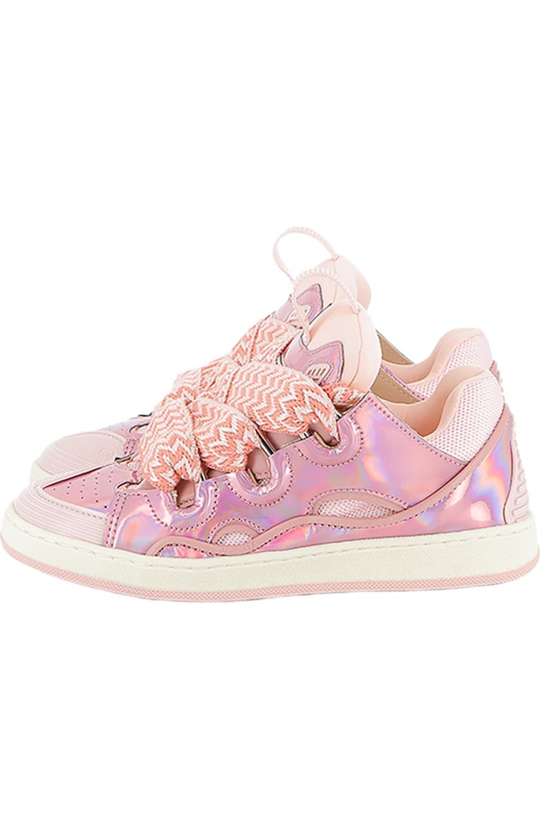 Lanvin KIDS LACE-UP TRAINERS, Main, color,