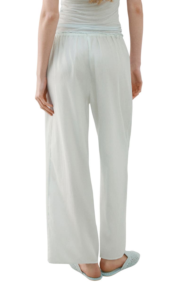 MANGO Flowy Pajama Pants, Alternate, color,